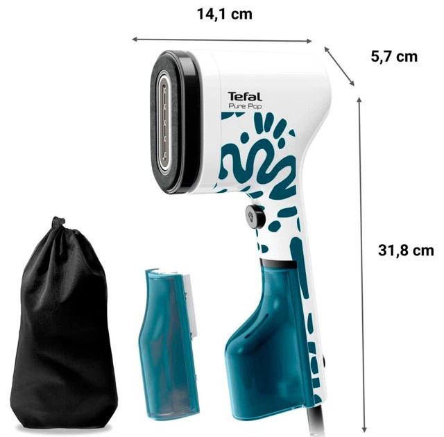 Отпариватель ручной Tefal Pure Pop Home Travel DT2040E1 1300 Вт белый Киев - изображение 7