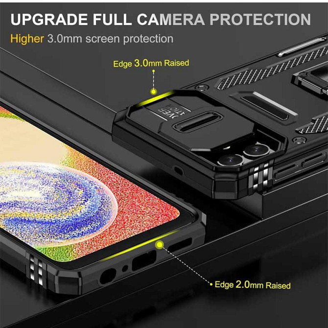 Ударопрочный чехол Camshield Army Ring для Samsung Galaxy A07 Херсон - изображение 6