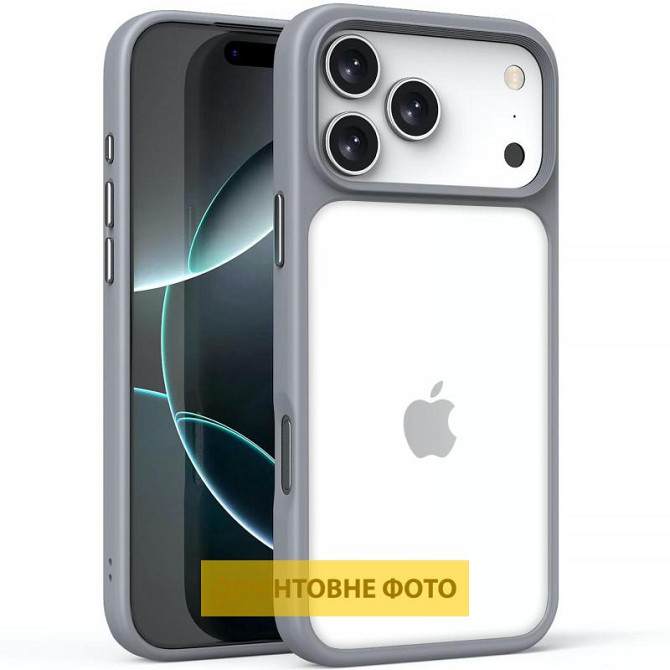 TPU+PC чехол Metal Buttons для Apple iPhone 17 (6.3") Херсон - изображение 1