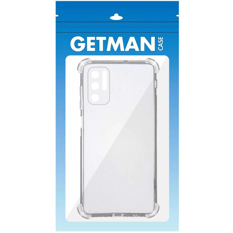 TPU чехол GETMAN Ease logo усиленные углы Full Camera для Xiaomi Redmi Note 10 5G / Poco M3 Pro Херсон - зображення 11