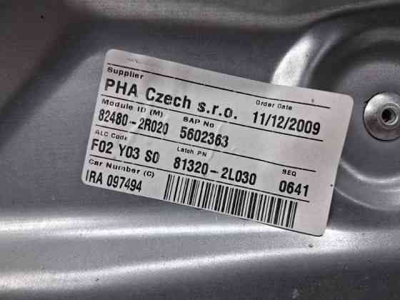 Стеклоподъемник передний правый Hyundai I30 2007-2012 824812L000 (Арт. 78257) Киев