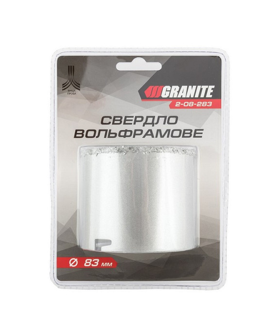 Сверло корончатое для плитки GRANITE 83 мм вольфрамовое напыление 2-08-283 Харків - зображення 6