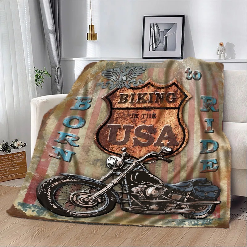 Плед 3D BORN to RIDE 20222330_B 10607 135х160 см Київ - зображення 1