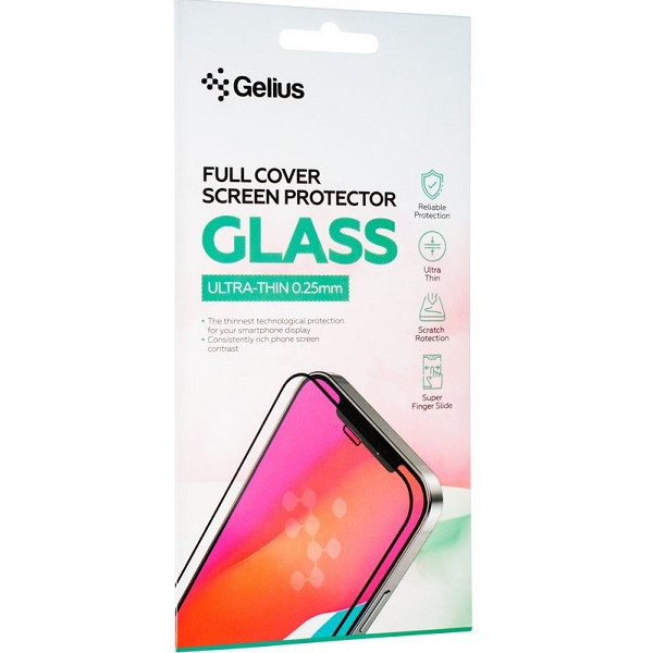 Захисне скло Gelius Full Cover Ultra-Thin 0.25mm для Samsung S24 Plus S926 Black Харків - зображення 1