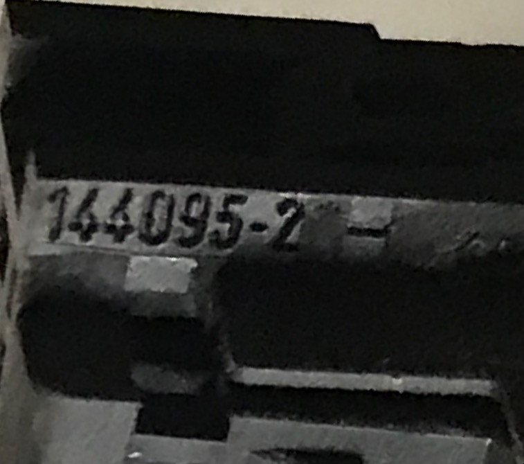 Бу разъём фишка привода заслонки печки Renault Laguna 1, 144095-2 Кропивницкий - изображение 2