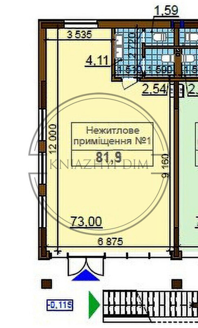 Комерційне приміщення 1-й поверх, скляний фасад, ЖК Варшавський + Киев - изображение 8