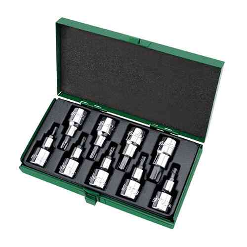 Набор головки с насадкой TOPTUL 1/2" Т20-Т60 GAAD0903 Харків