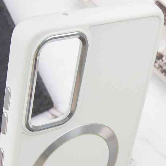 TPU чехол Bonbon Metal Style with MagSafe для Samsung Galaxy S22 Херсон