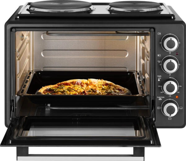 Электропечь ECG ETH 3501B 1400 Вт черная Київ - зображення 7