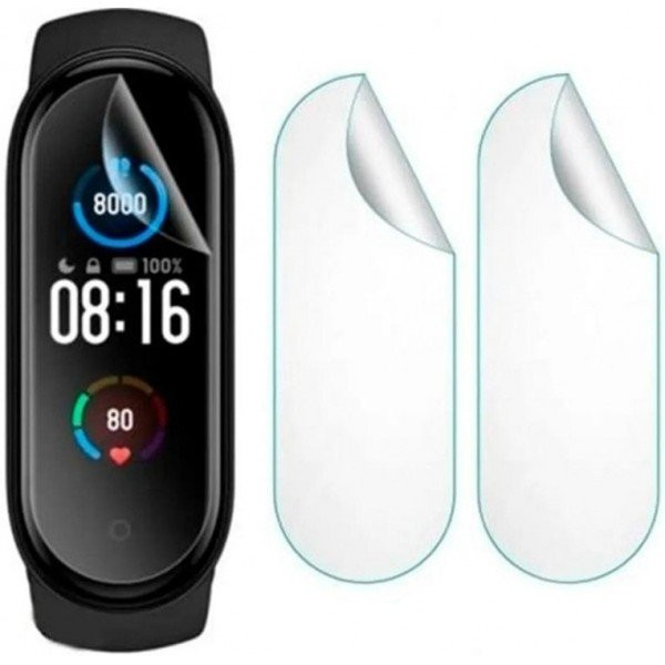 Набір захисних гідрогелевих матових плівок DM для Xiaomi Mi Band 5 (3 шт) (Код товару:18809) Харків - зображення 2