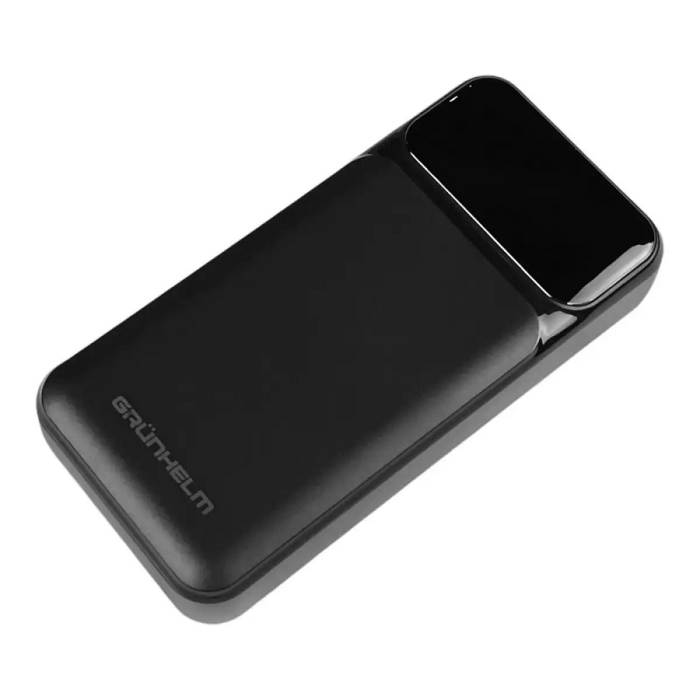 Повербанк Grunhelm GP-20BQC 20000 mAh черный Киев - изображение 2