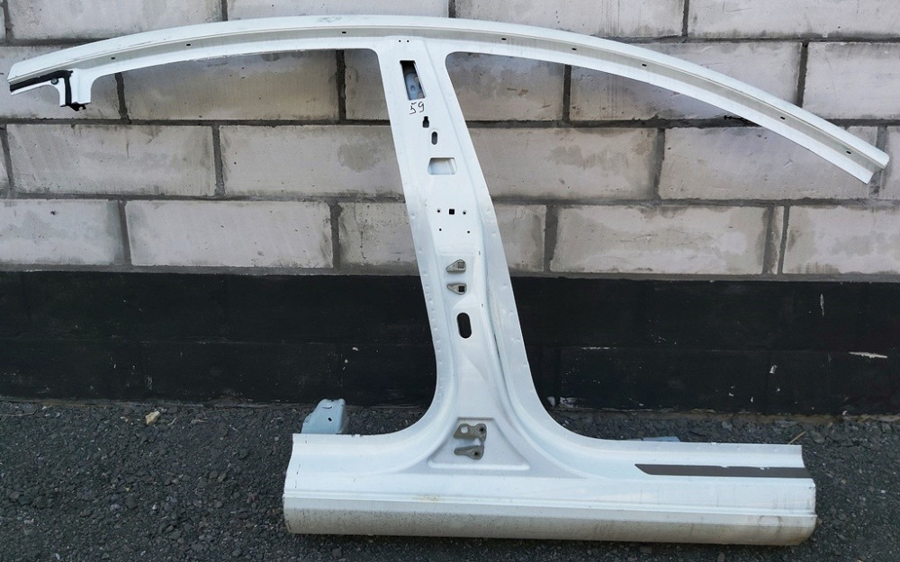 Кузовная панель правой стойки B (средней) PPSW в сборе Tesla model 3 1504888-S0-A Київ - зображення 1