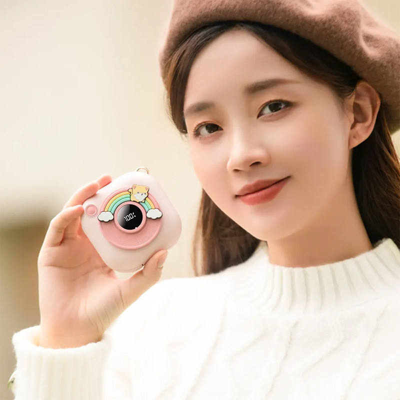 Портативное ЗУ Power Bank GXZ-N11 2in1 with cable с обогревателем для рук 5000 mAh Херсон - изображение 3