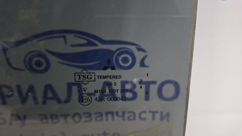 Стекло двери заднее левое Mitsubishi L200 KB 2.5 ДИЗЕЛЬ 4D56U 2006 (б/у) Киев - изображение 2