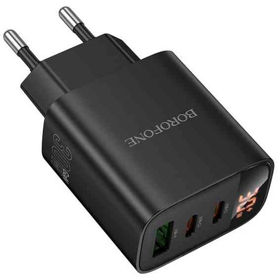 СЗУ Borofone BA98A Ilustre with digital display PD30W (1USB-A/2C) Херсон