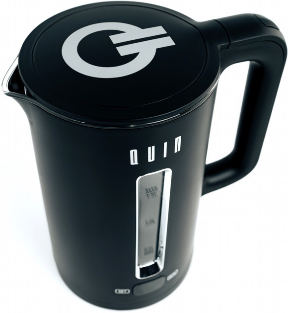 Электрочайник QUIN KTL-202 Black 1.5 л черный Київ - зображення 3