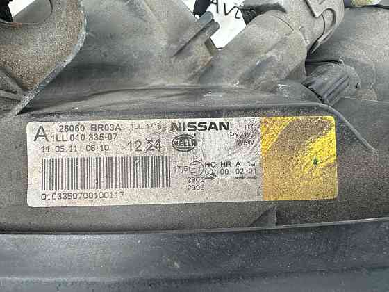 Фара левая Nissan Qashqai 2007-2010 Ковель