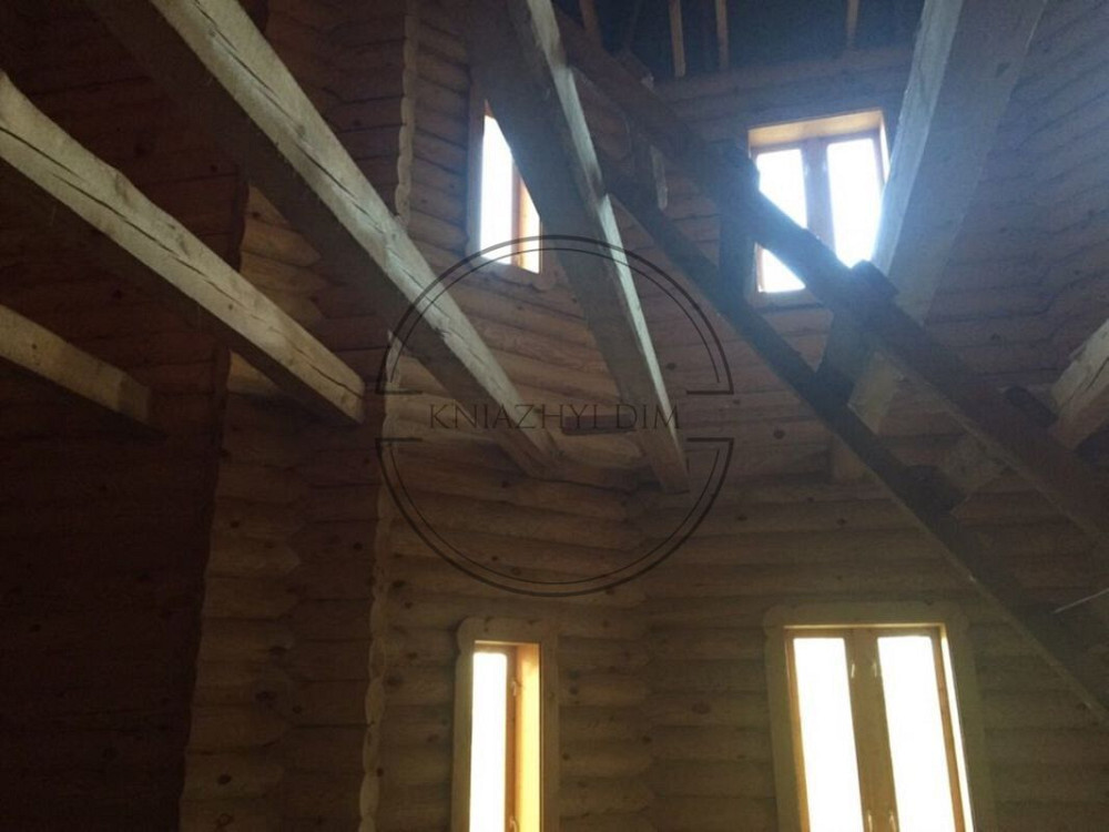 Продам дом сруб 250 м2 без ремонта 10 соток с. Старые Безрадычи Обуховский р-н Киев - изображение 8