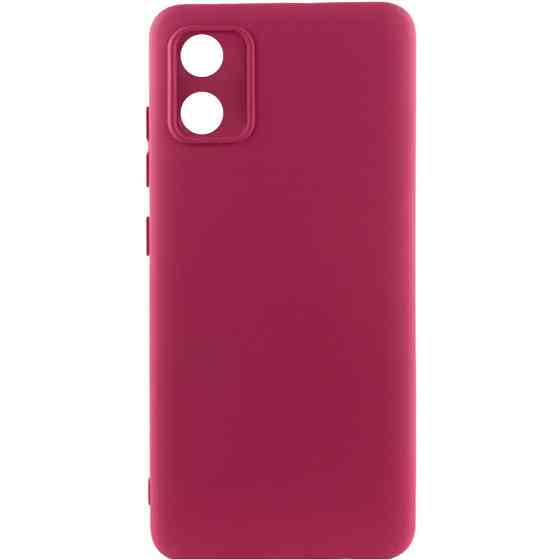 Чехол TPU GETMAN Liquid Silk Full Camera для Motorola Moto E13 Херсон