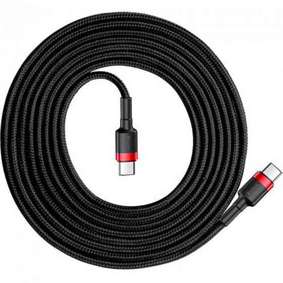 Дата кабель Baseus Cafule Type-C to Type-C PD2.0 60W (2m) (CATKLF-H) Херсон