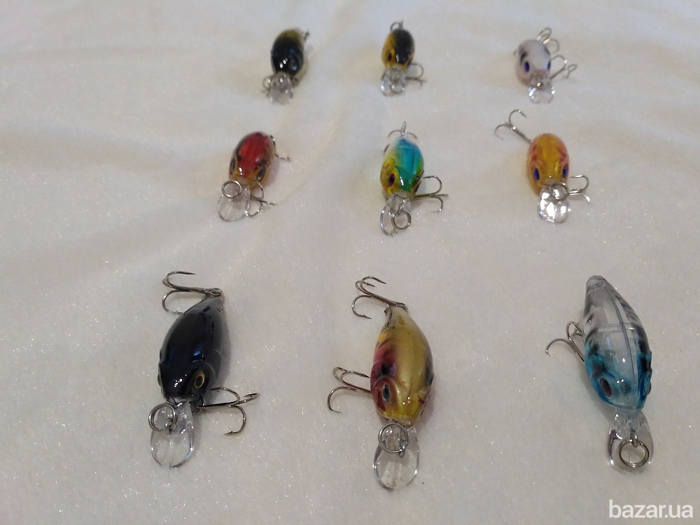 Воблер 3.59 гр - 4.5 см. Плавающий Борисполь - изображение 3