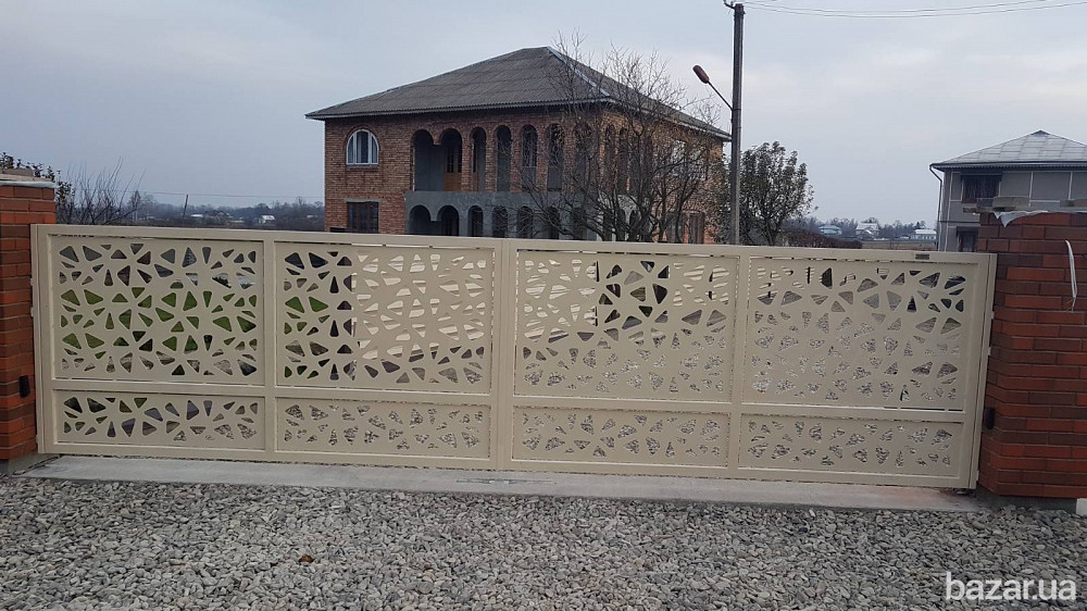 Ворота з декоративною вставкою у Долині Рахов - изображение 8