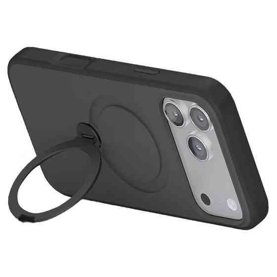 TPU+PC чехол Metal Buttons with MagSafe Colorful HQ Ring для Apple iPhone 17 Pro Max (6.9") Херсон