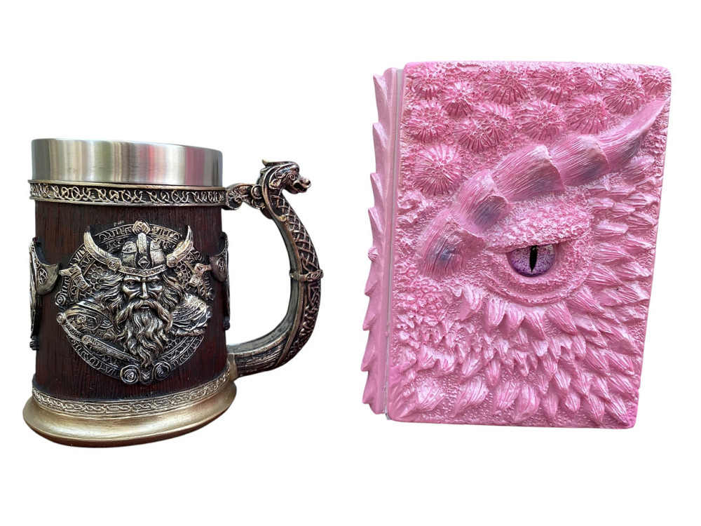 Подарочный набор Кухоль 3 Берсерк-Викикинг и Блокнот 3 «Дракон Единорога» Київ - зображення 3