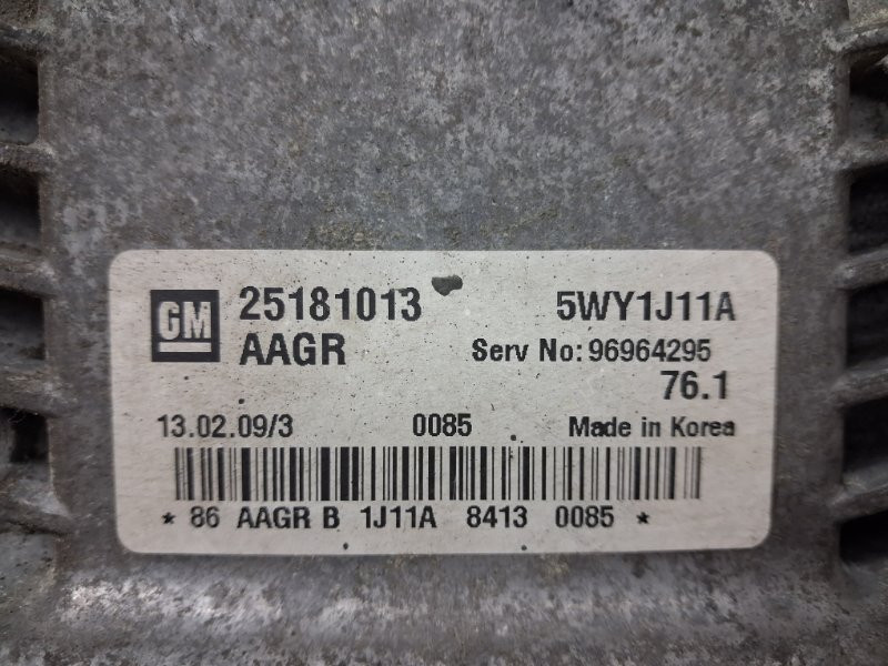 Блок управления двигателем Chevrolet Cruze 2009-2016 25181013 (Арт. 87042) Київ - зображення 2