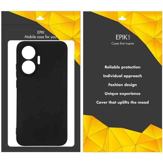 Чехол TPU Epik Black Full Camera для Xiaomi Poco F7 Херсон