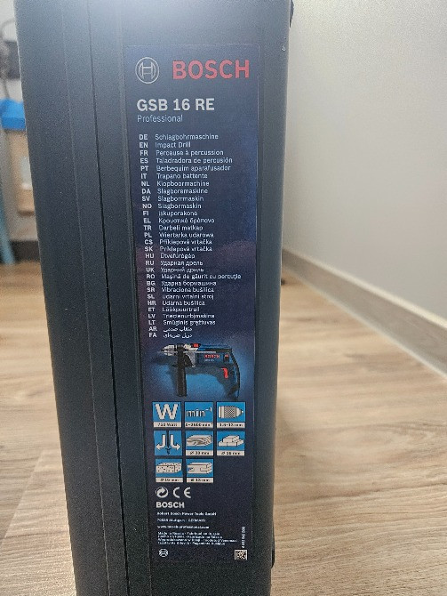 Дриль ударний Bosch GSB 16 RE Professional Чернівці - зображення 8