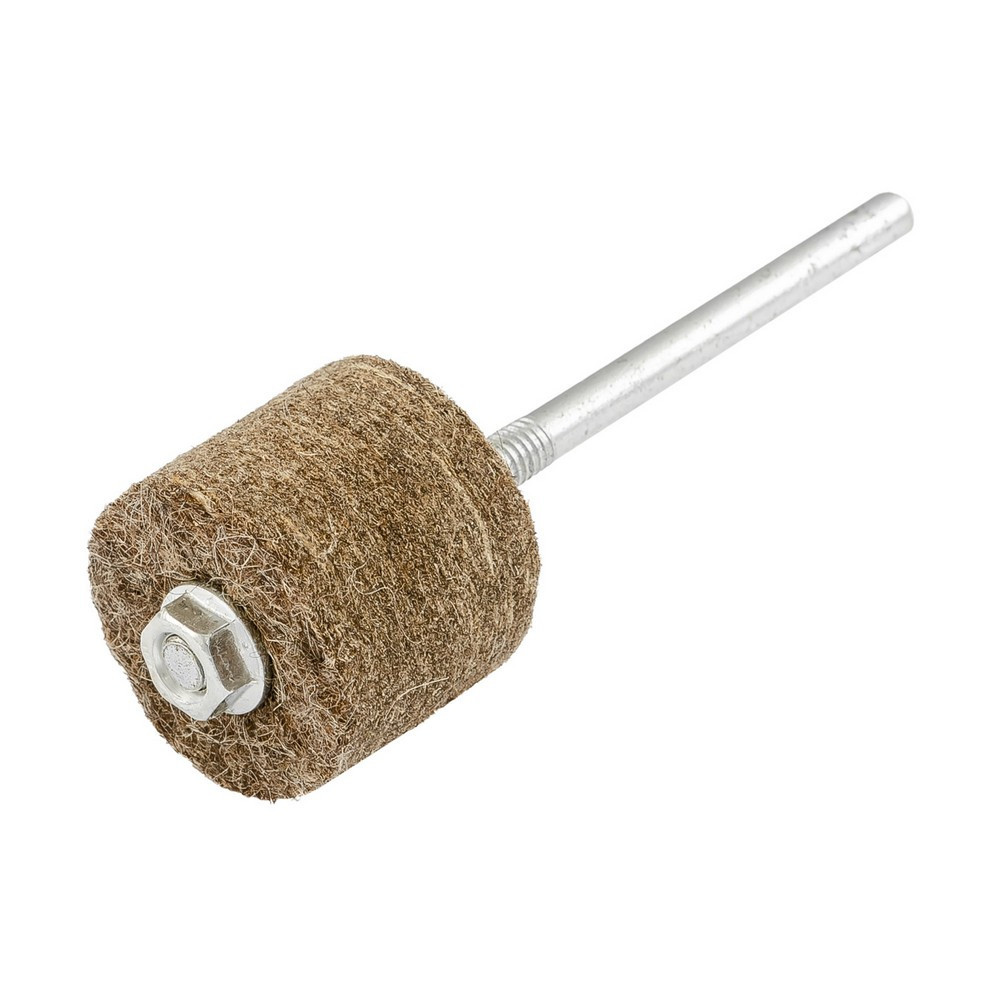 Насадка полировальная MASTERTOOL из натурального войлока жесткая для дрели 25 мм Ø 30 мм набор 6 шт  Харьков - изображение 1