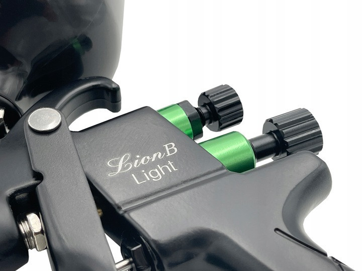 Пистолет красящий пневматический LVMP верх.пласт.бачок 250мл, форсунка-1,0мм AUARITA LION-B-LIGHT-1. Харків - зображення 4