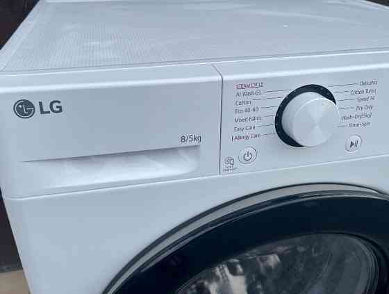 2025рік Пралка з сушкою 2в1 LG F2Y5PRP6W 8/5кг 1400об 45см глибина Бережаны