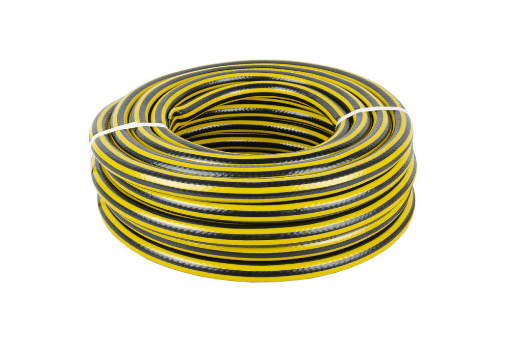 Шланг садовый для полива MASTERTOOL "PCHELKA" ¾" 20 м черно-желтый 92-1066 Харків - зображення 1