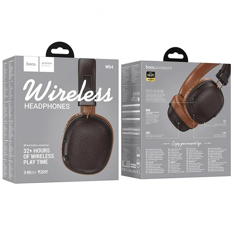 Уценка Накладные беспроводные наушники Hoco W64 Earl II Херсон - зображення 5