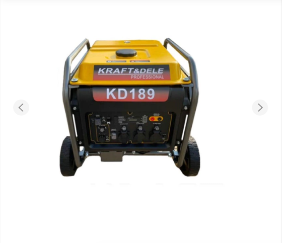 Інверторний бензиновий генератор Kraft&Dele KD189, 8.5 кВт, однофазний, мідна обмотка Київ