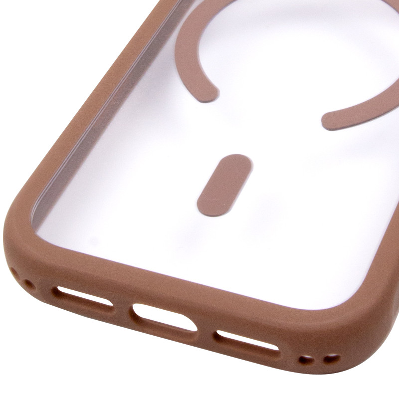 Чехол TPU+PC GETMAN Moon Clear with MagSafe для Apple iPhone 17 Pro Max (6.9") Херсон - зображення 6