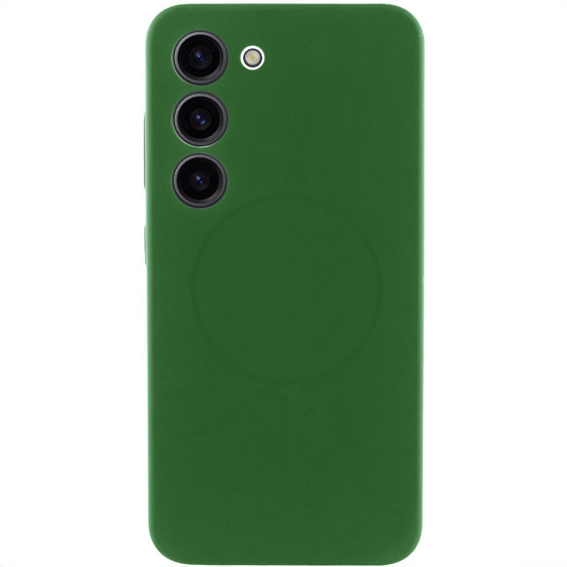 Чехол Silicone Cover Lakshmi Full Camera (AA) with MagFit для Samsung Galaxy S23 Херсон - изображение 1