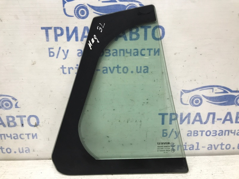 Стекло двери задней левой (форточка) Renault Megane 2008-2016 833070008R (Арт. 33543) Киев - изображение 2