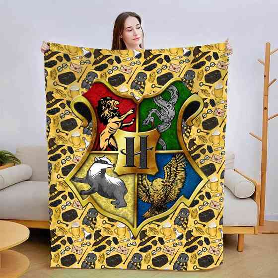 Плед 3D Магічний Плед Гаррі Поттера 3017_B 13544 135х160 см Київ