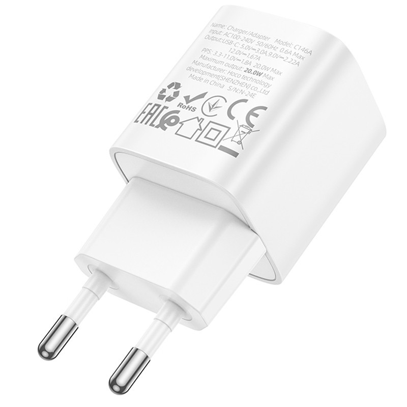 СЗУ Hoco C146A Charm PD20W (1USB-C) Херсон - зображення 4