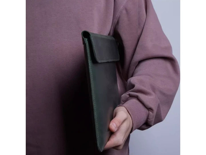 Чехол для ноутбука винтажный Incarne Klouz MacBook Air 13" 2018-2025 klouz-green-vintage-air-13 зеле Київ - зображення 6