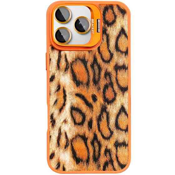 Чехол TPU+PC Wild Leopard with MagSafe and Lens для Apple iPhone 16 Pro (6.3") Херсон