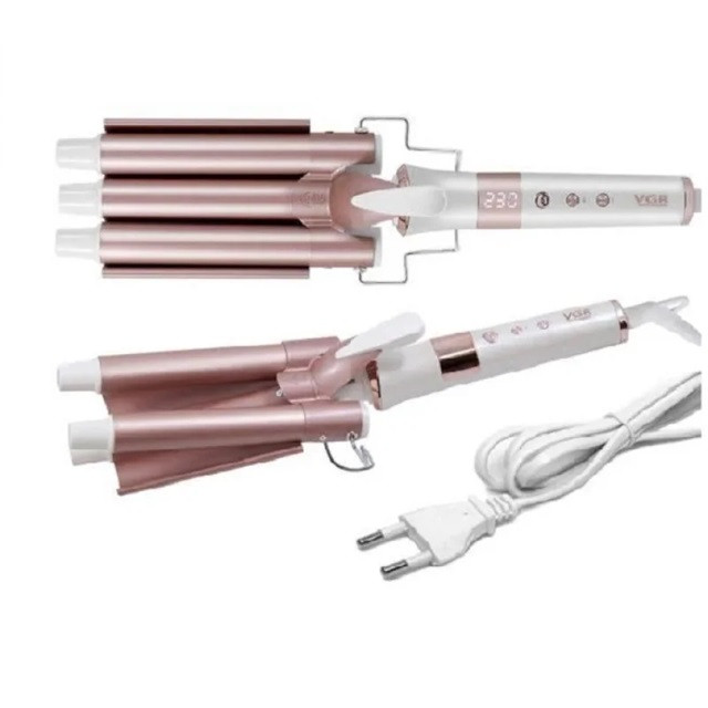 Щипцы для волос VGR V-599 90 Вт белые Киев - изображение 1