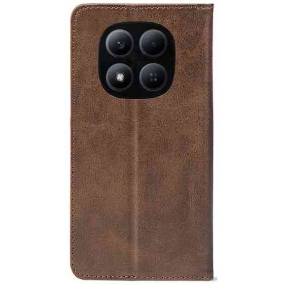 Чохол-книжка Crazy Horse Clasic для Xiaomi Redmi Note 15 5G/Poco M8 5G Brown (Strong) Харьков