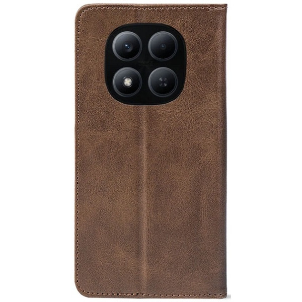 Чохол-книжка Crazy Horse Clasic для Xiaomi Redmi Note 15 5G/Poco M8 5G Brown (Strong) Харків - зображення 2