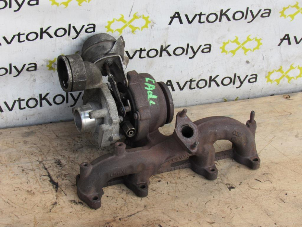 Турбина 77 кВт VW Caddy 1.9 tdi 2004-2010 (036253014F) Ковель - зображення 3