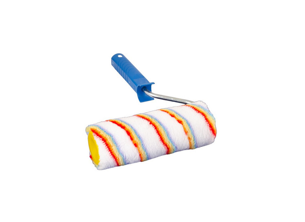 Валик малярный MASTERTOOL Elitacolor 48/180/11 мм Ø 8 мм с ручкой 92-5803-P Харків - зображення 1