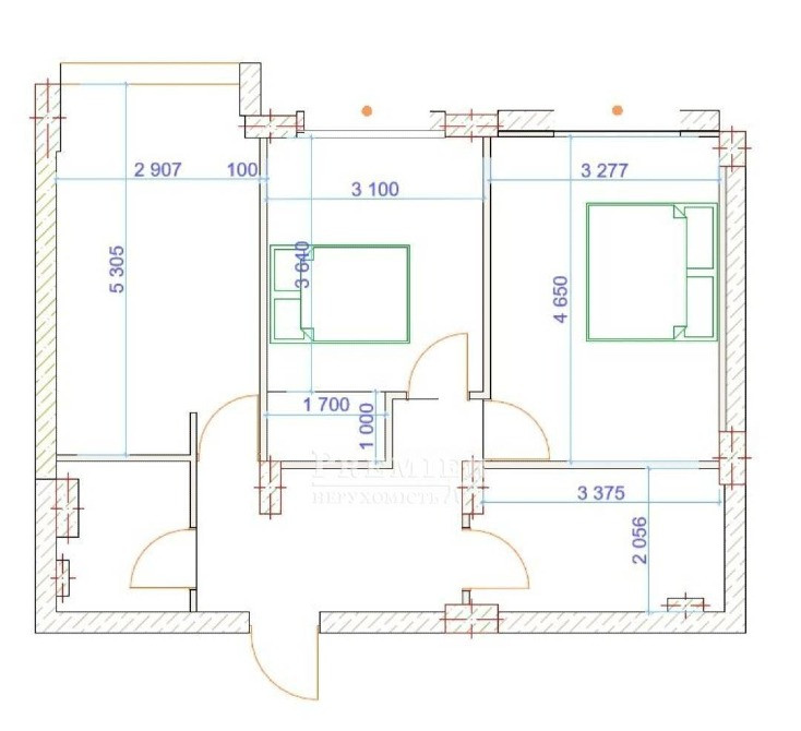 2-кімнатна на Марсельській в новому будинку.66 кв.м. 35000 у .о. Одесса - изображение 3